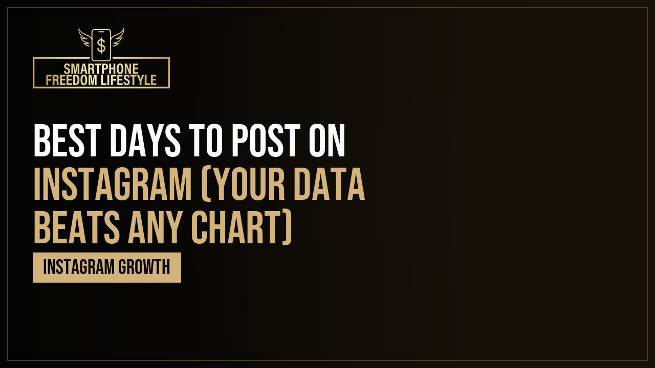 Best Days to Post on Instagram (Your Data Beats Any Chart)