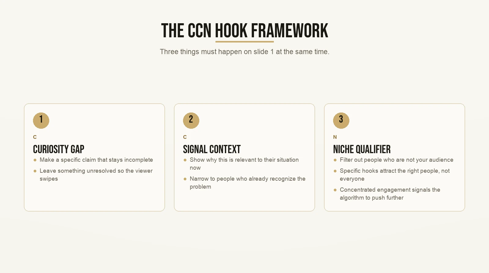 The CCN Hook Framework