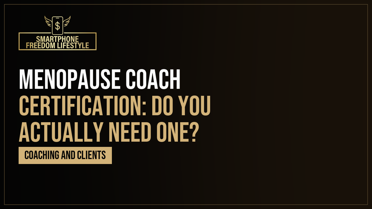 Menopause Coach Certification: Do You Actually Need One?
